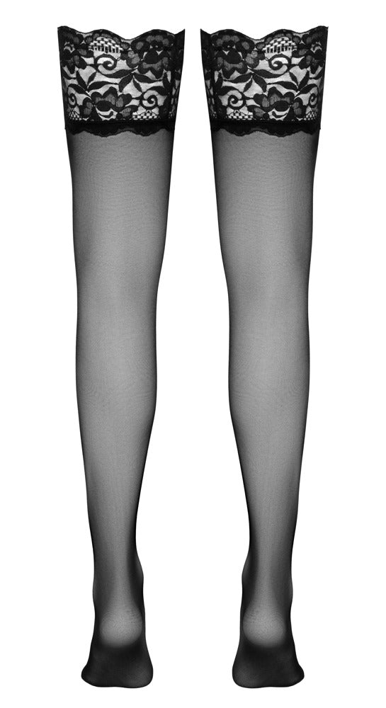 Hold-up Stockings 4 Cottelli - Medias Stay Up con Encaje
