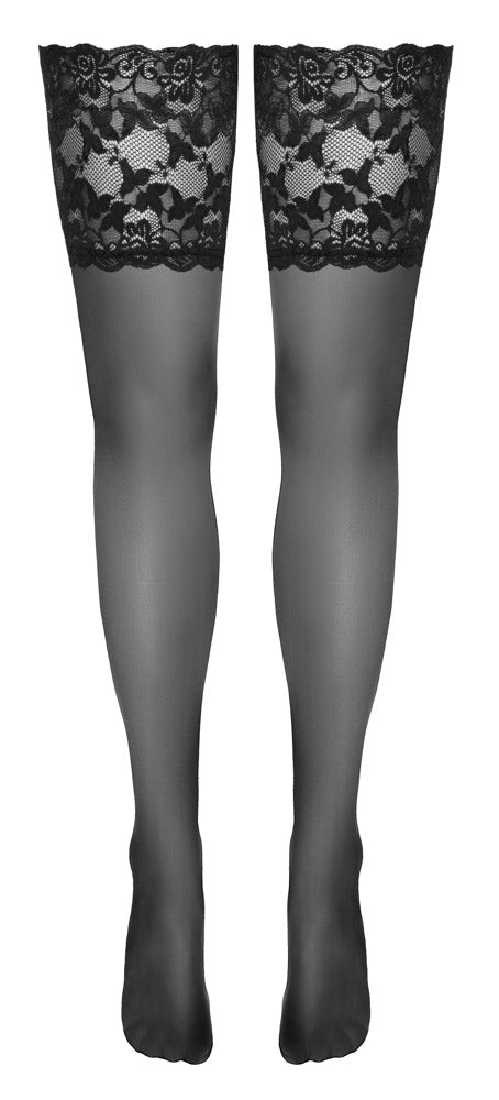 HoldUps Black 2 - Medias de Encaje Cottelli Legwear