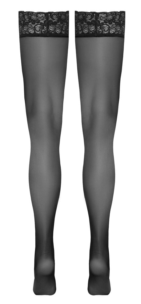 Hold-up Stock Black 4 - Medias Autofijantes Cottelli Legwear