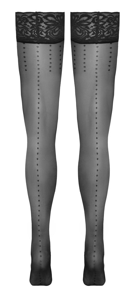 Hold-Ups Dot 3 - Medias Autoadherentes con Lunares Cottelli