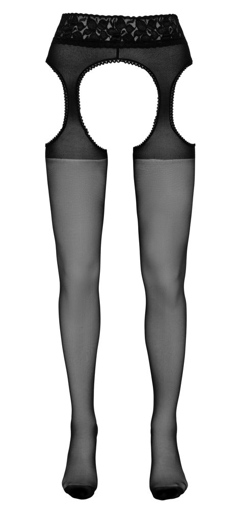 Suspender Tights 4 - Pantimedias con Encaje Cottelli Legwear