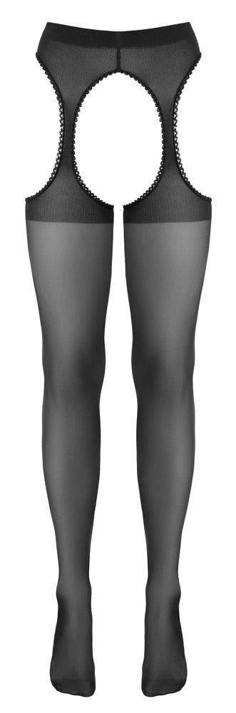 Suspender Stockings Black 5 - Medias con Liguero Integrado Cottelli