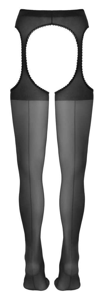 Suspender Stockings Black 4 - Medias con Liguero Integrado Cottelli