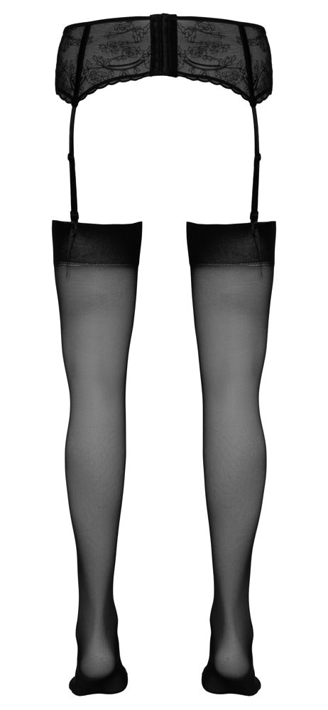 Stockings Black 2 - Medias Negras Cottelli Legwear