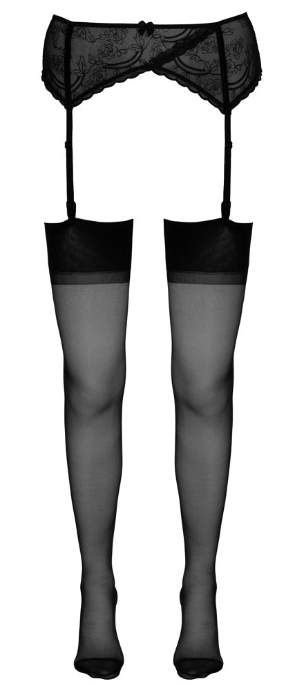 Medias con Costura Negras Cottelli Legwear - 15 DEN