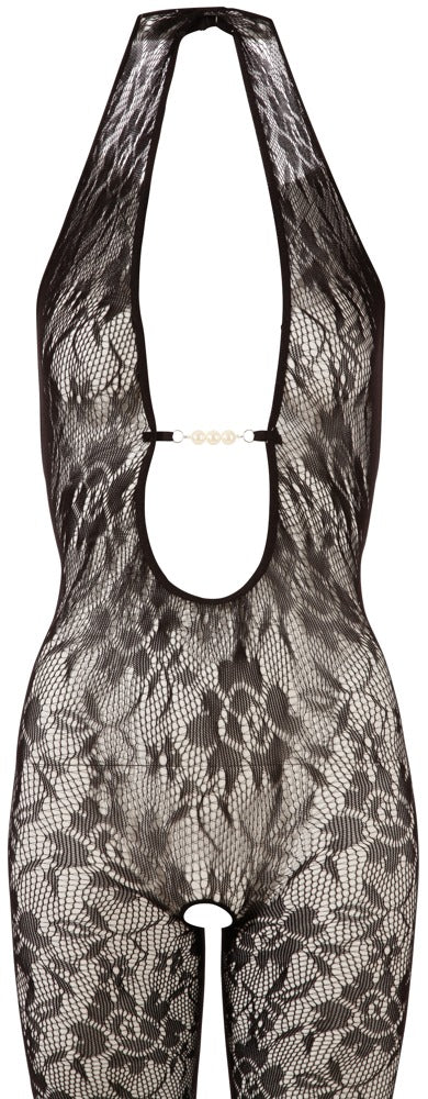 Catsuit con Perlas No:Xqse L/XL Negro