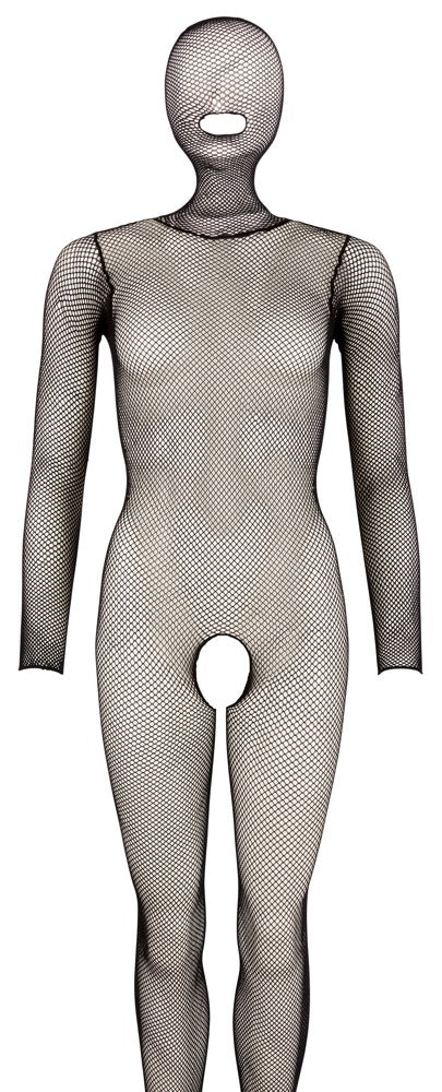 Catsuit Mask S-L No:Xqse - Traje de Gato Elástico con Máscara Integrada
