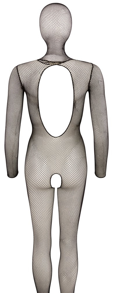 Catsuit Mask S-L No:Xqse - Traje de Gato Elástico con Máscara Integrada