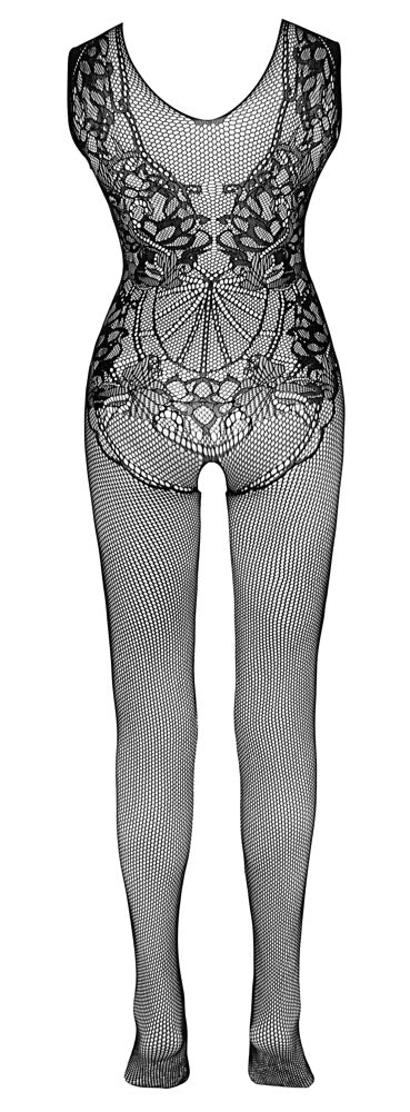 Crotchless Catsuit S/L No:Xqse - Red Elástica y Suave