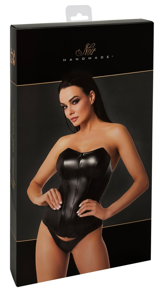 Noir Corset Black L - Top Corsé Orgia Mysteria con Hombros Descubiertos