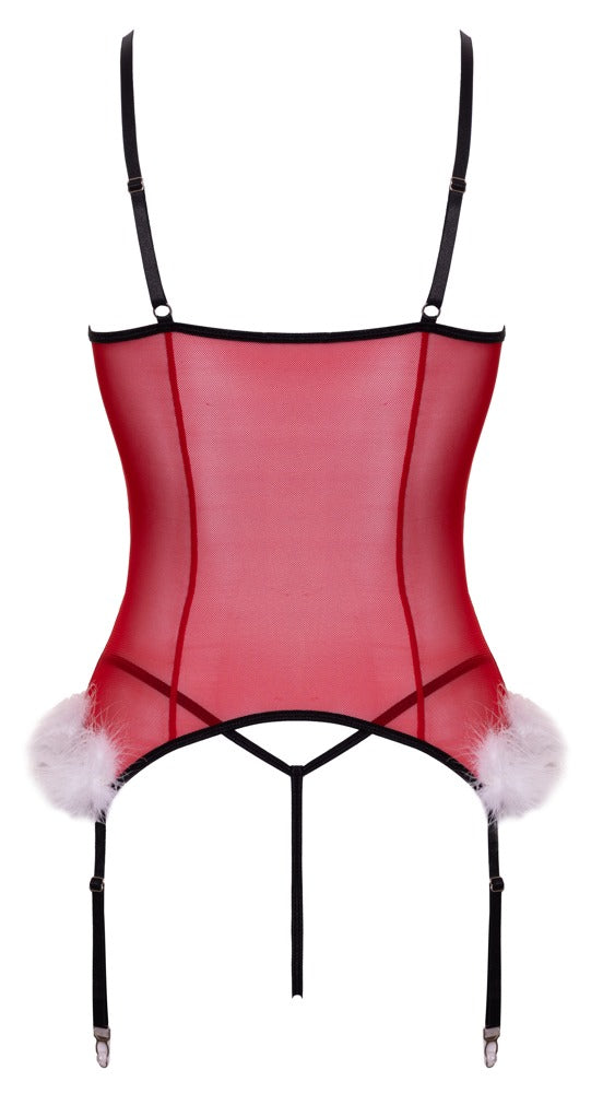 X-Mas Basque S/M - Conjunto Seductor Cottelli Lingerie