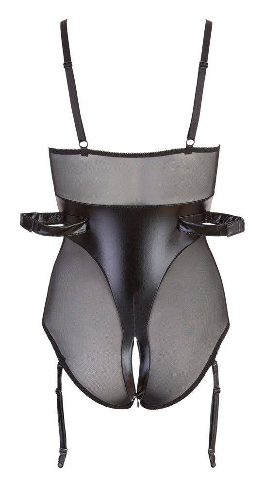 Body Bondage Ring M Cottelli - Diseño Erótico con Anilla y Cremalleras