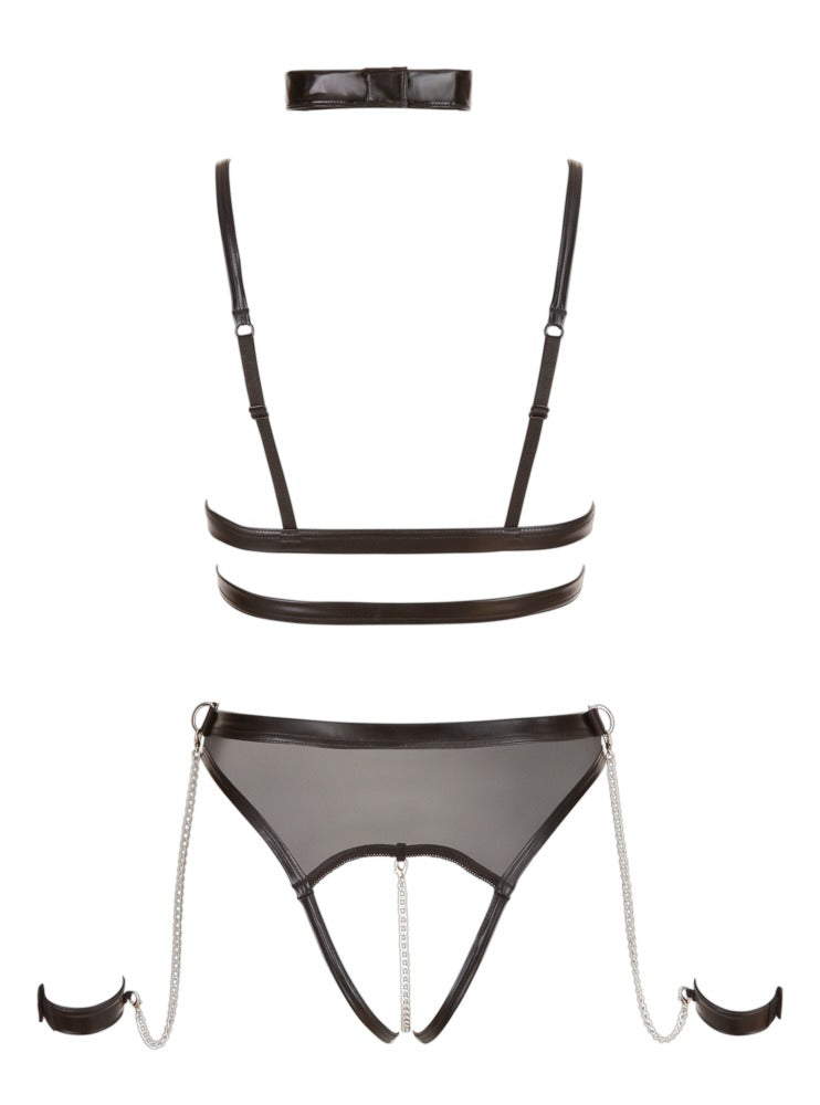 Body Chains M Cottelli BONDAGE - Arnés Powernet con Cadenas Extraíbles