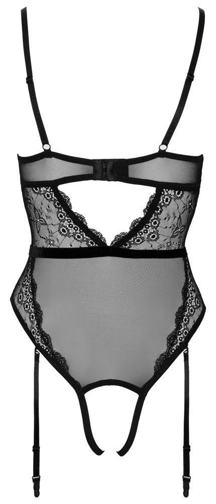 Body Pear String M - Cottelli Lingerie Encaje Transparente
