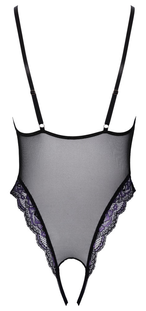 Body Lace XL Cottelli Lingerie - Encaje Floral y Powernet