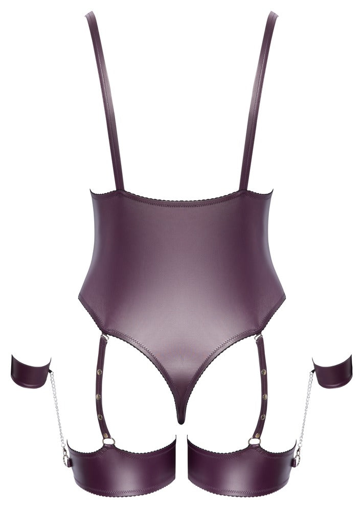 Body Bondage 3XL Cottelli - Diseño de Cuerdas con Esposas Desmontables