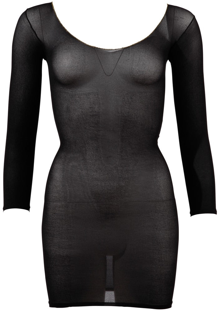 Nylon Mini Dress No:Xqse - Vestido de Lencería Transparente S-L