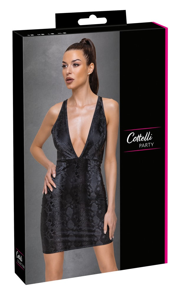 Dress Snake L - Vestido Fiesta Ajustado Cottelli PARTY