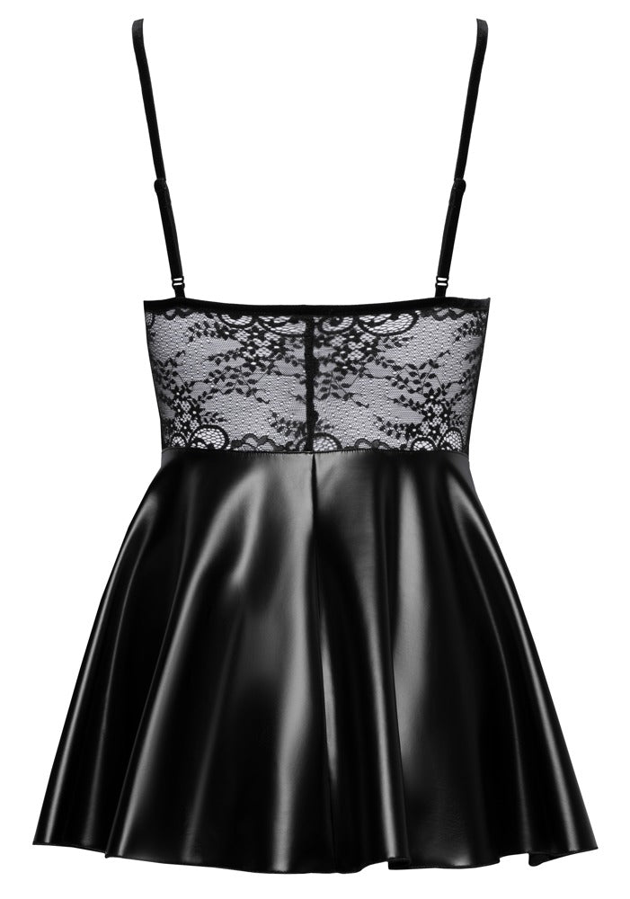 Dress Lace M Noir - Vestido Corto Encaje y Powerwetlook