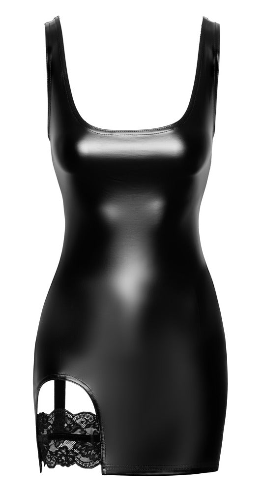 Noir Dress Suspender Strap M - Minivestido con Liguero Powerwet