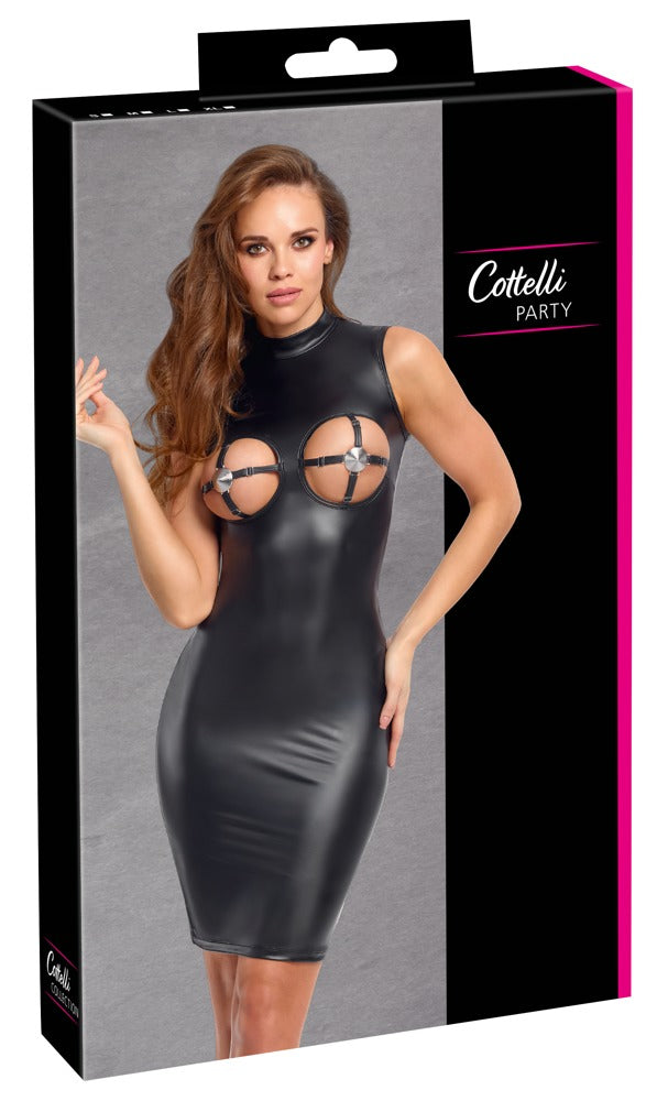 Dress Decoration M Negro - Vestido Fiesta Cottelli PARTY