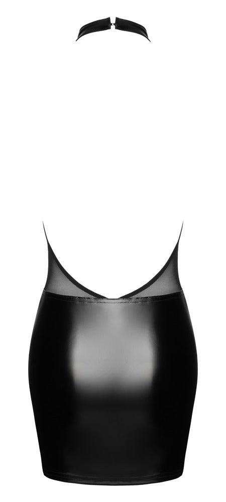 Noir Dress Sparkle XL - Minivestido Negro Elegante con Piedras Brillantes