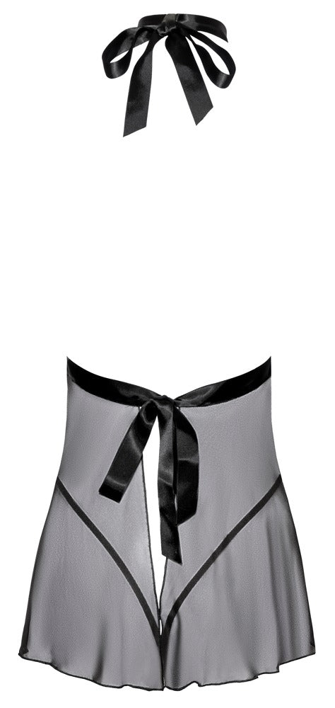 Babydoll Black L/XL Kissable - Encaje y Powernet