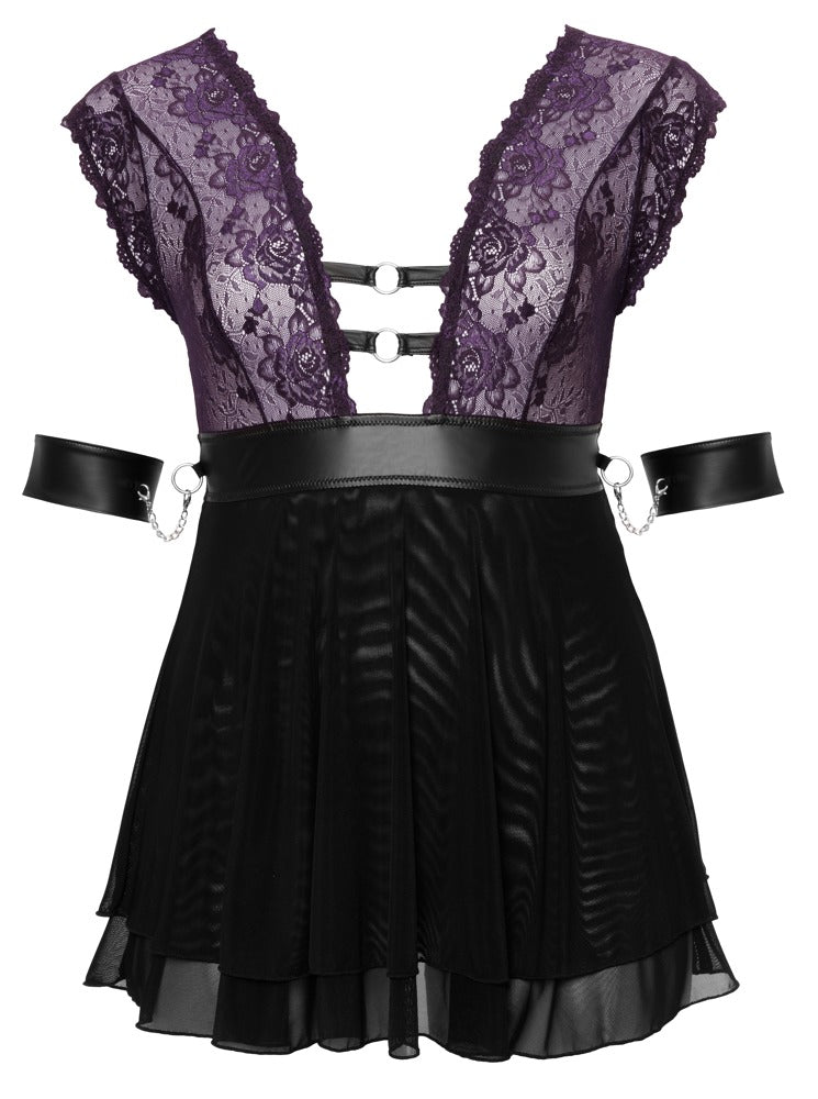 Babydoll Bond 2XL - Conjunto Lencería Cottelli BONDAGE