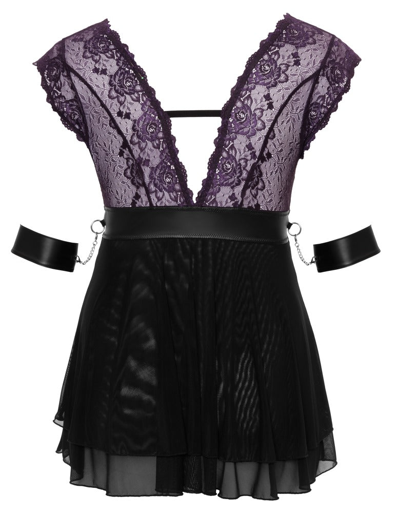 Babydoll Bond 2XL - Conjunto Lencería Cottelli BONDAGE