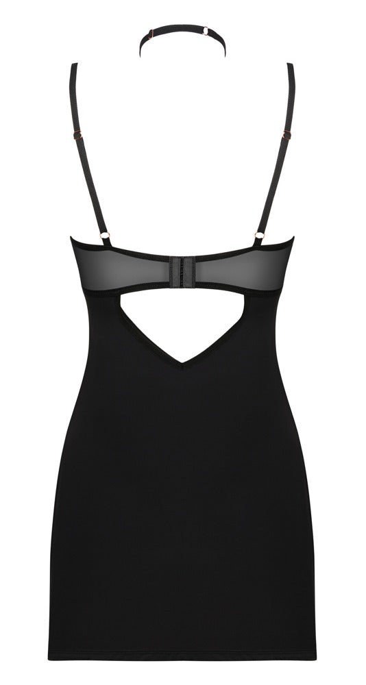 Obsessive Dress XS/S - Conjunto Lencería Elegante con Tanga