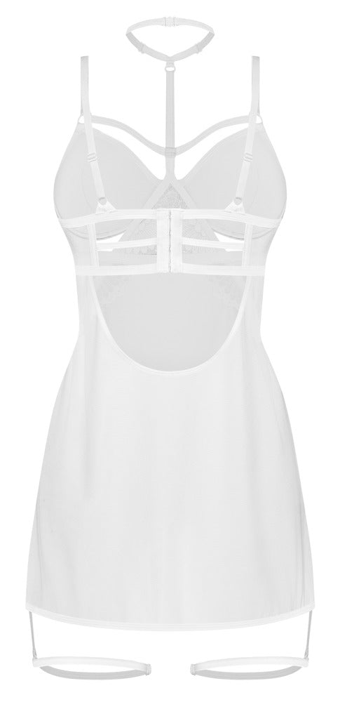 OBS Chemise White L/XL - Camisón Sensual de Obsessive