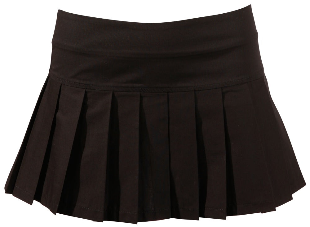 Minifalda Plisada Cottelli PARTY - Diseño Negro con Cremallera