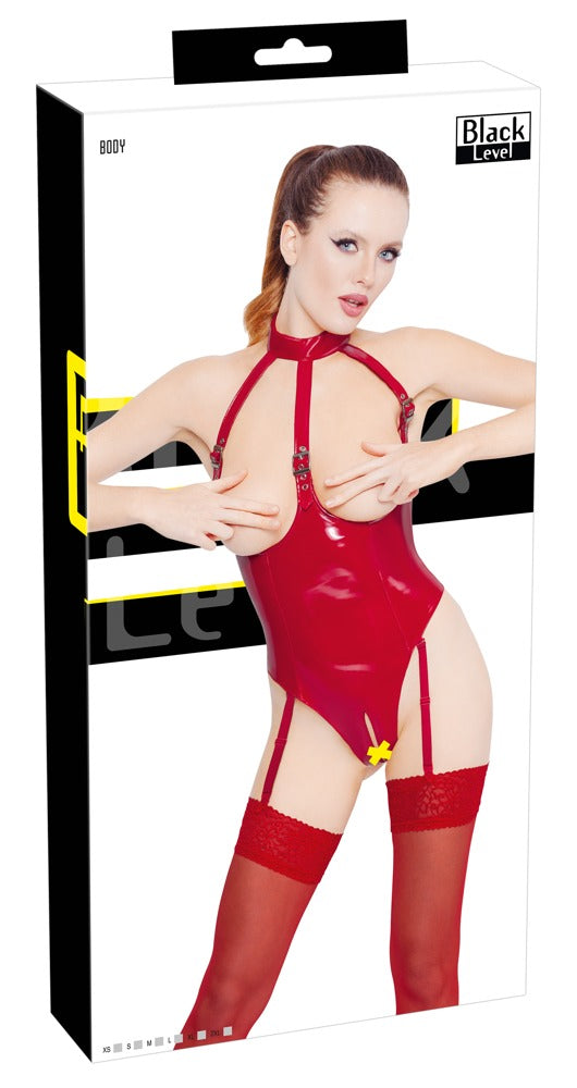 Body Vinyl Red S - Black Level Charol Rojo
