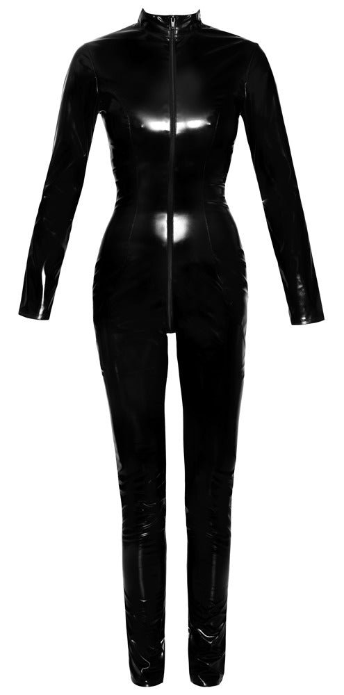 Mono Vinilo Negro Manga Larga Black Level Talla L
