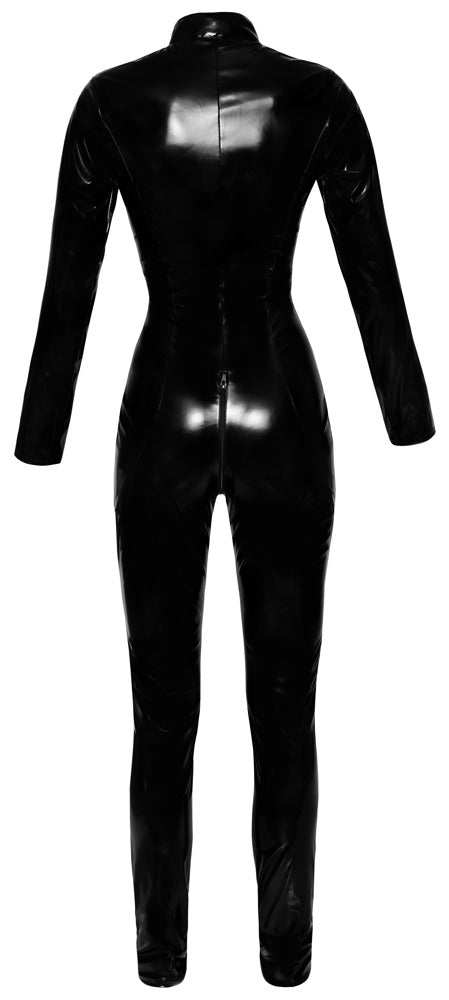 Mono Vinilo Negro Manga Larga Black Level Talla L