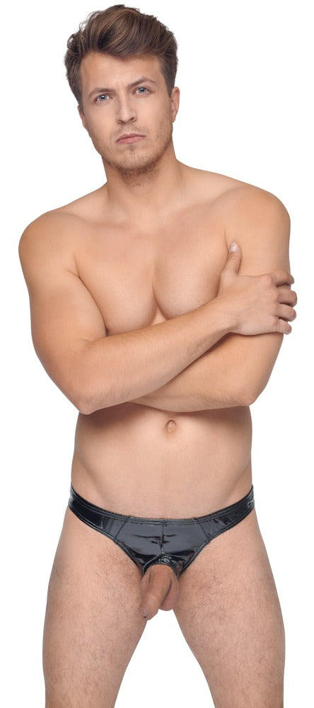 Black Level Vinyl M. Briefs Showmaster - Calzoncillos Vinilo Hombre