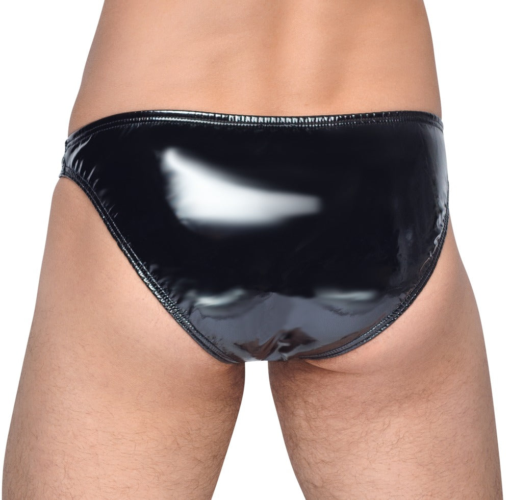 Black Level Vinyl M. Briefs Showmaster - Calzoncillos Vinilo Hombre