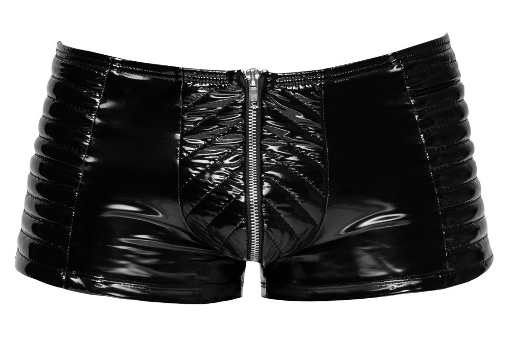 Pantalones Biker Vinilo Elástico Black Level XL - Estilo Motero Fetichista