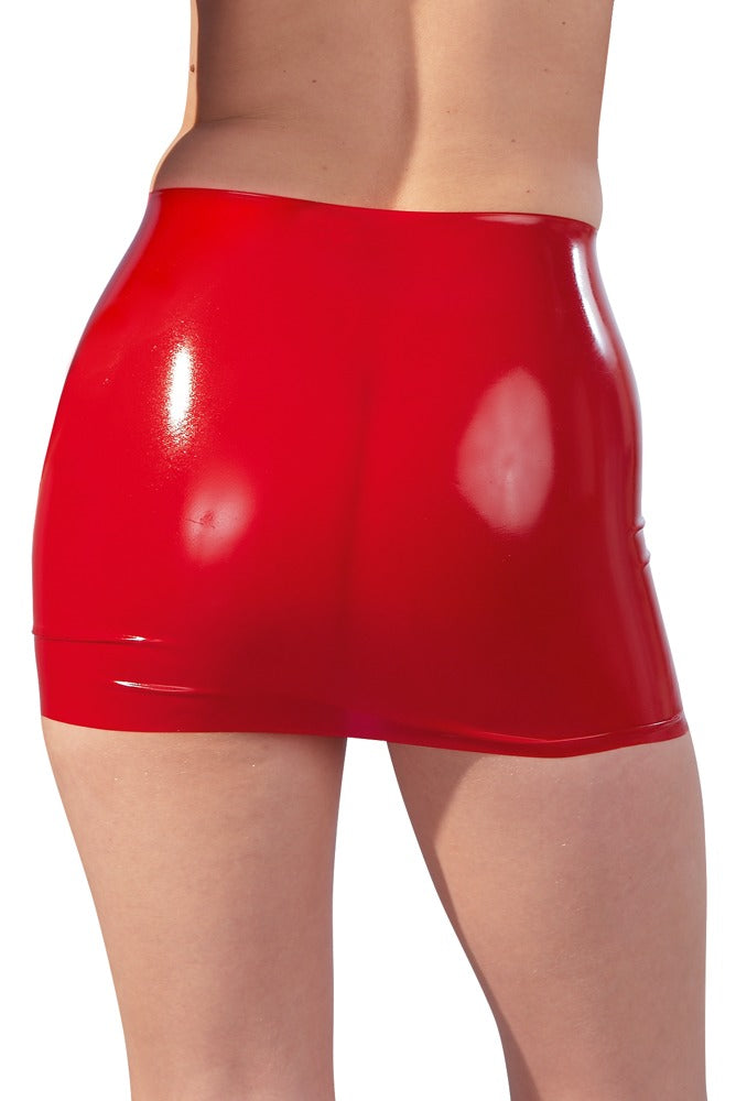 Minifalda de Látex Roja Talla S - Late X