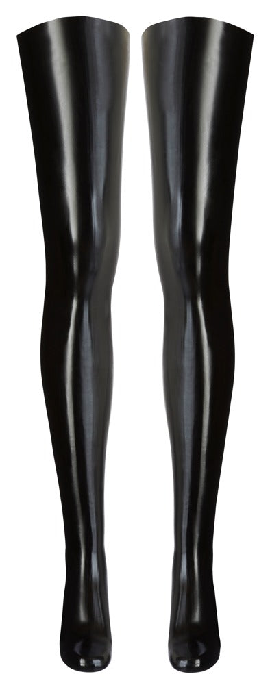 Medias Latex Negro L/XL - Late X Fetichismo