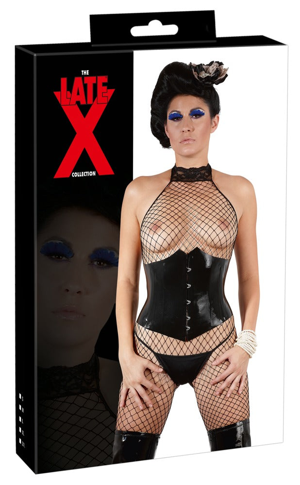 Latex Waist Cincher Black M - Corpiño Reductor de Látex Natural