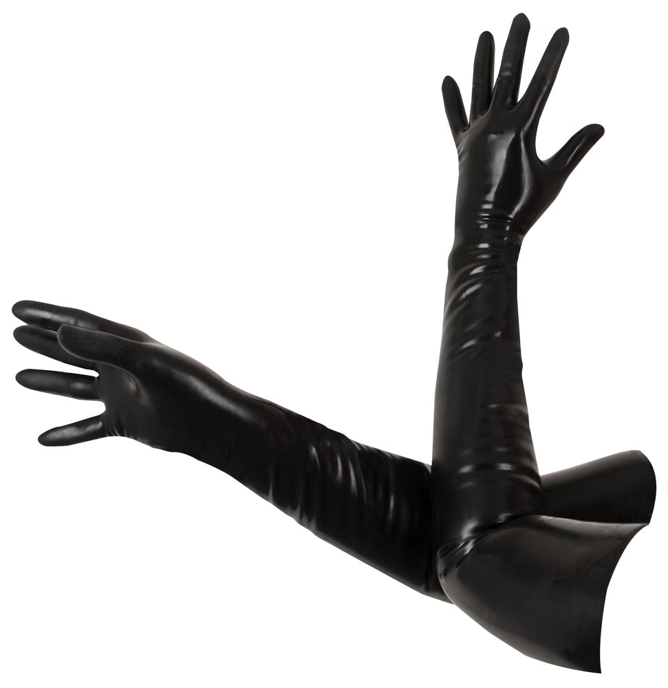 Guantes de Látex XL Brillante Late X - Hasta el Codo