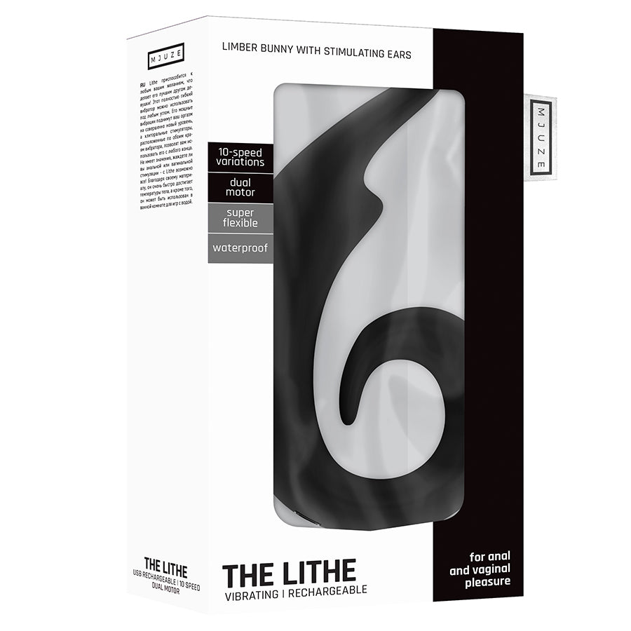 VIBRADOR RECARGABLE THE LITHE NEGRO