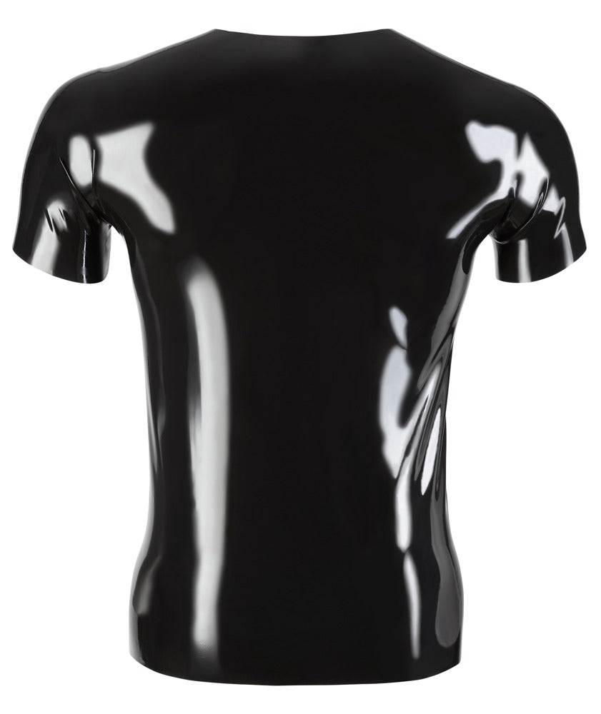 Camiseta de Látex Late X 2XL - Negra Clásica Unisex