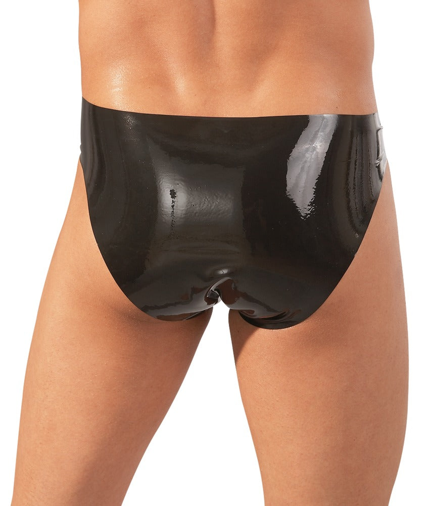 Men's Latex Briefs Late X - Calzoncillos de Látex Natural
