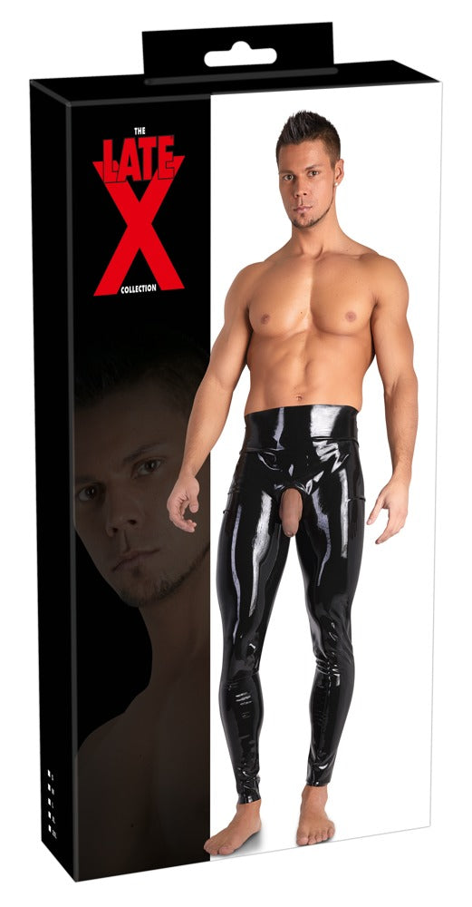 Men's Latex Leggings S - Polainas de Látex para Hombre