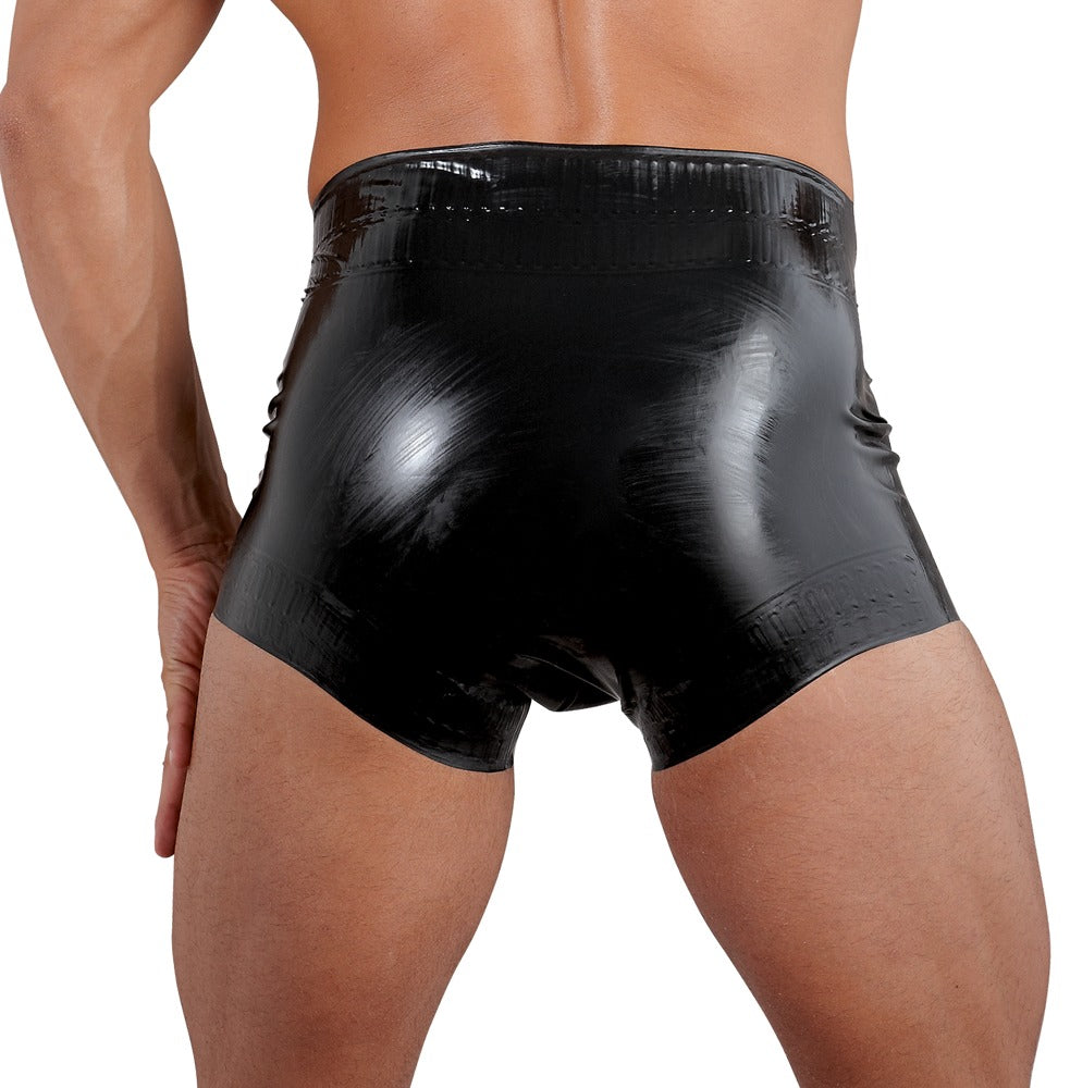 Late X Latex Diaper Briefs Black XL - Calzoncillos de Látex