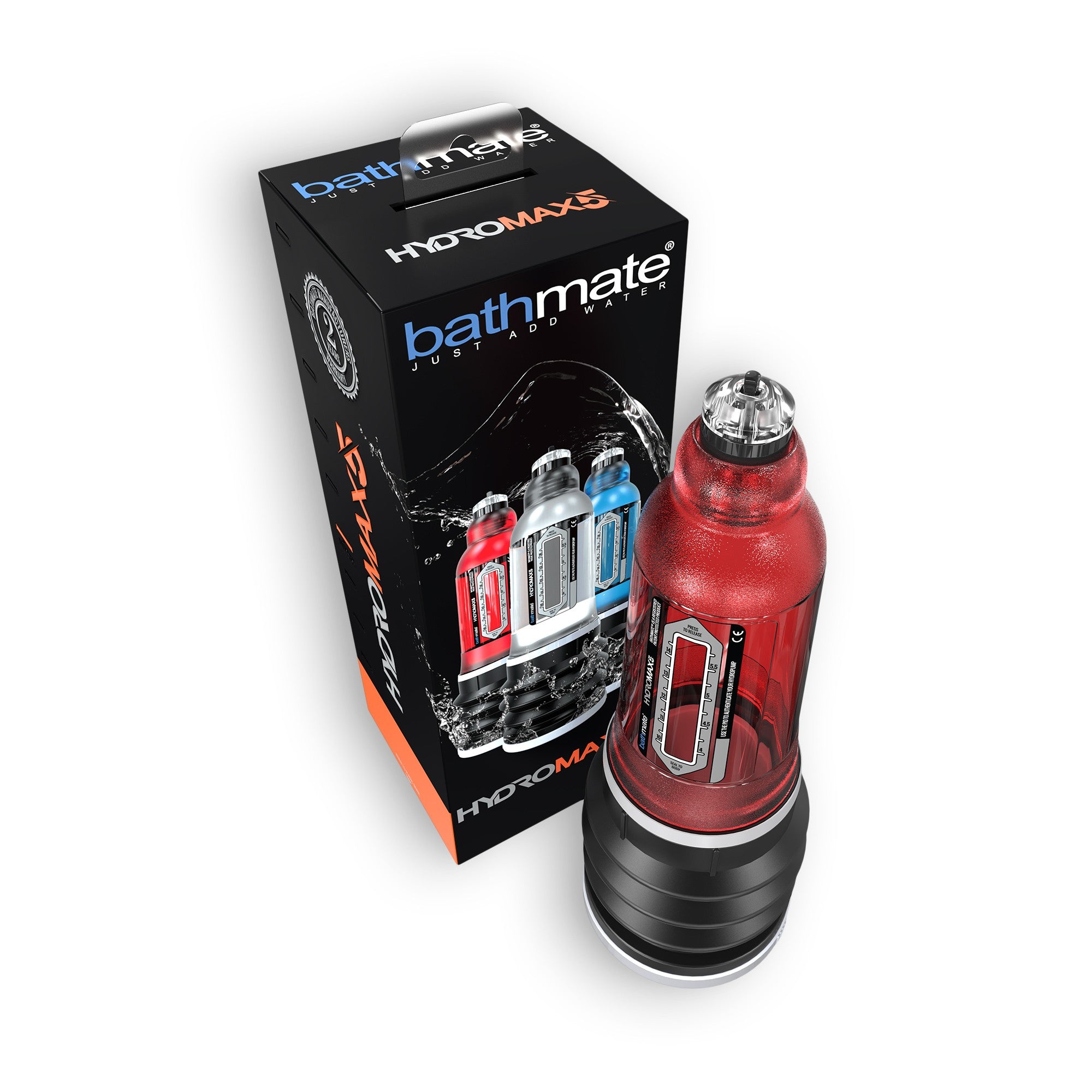 Bomba para el Pene Hydromax5 Rojo