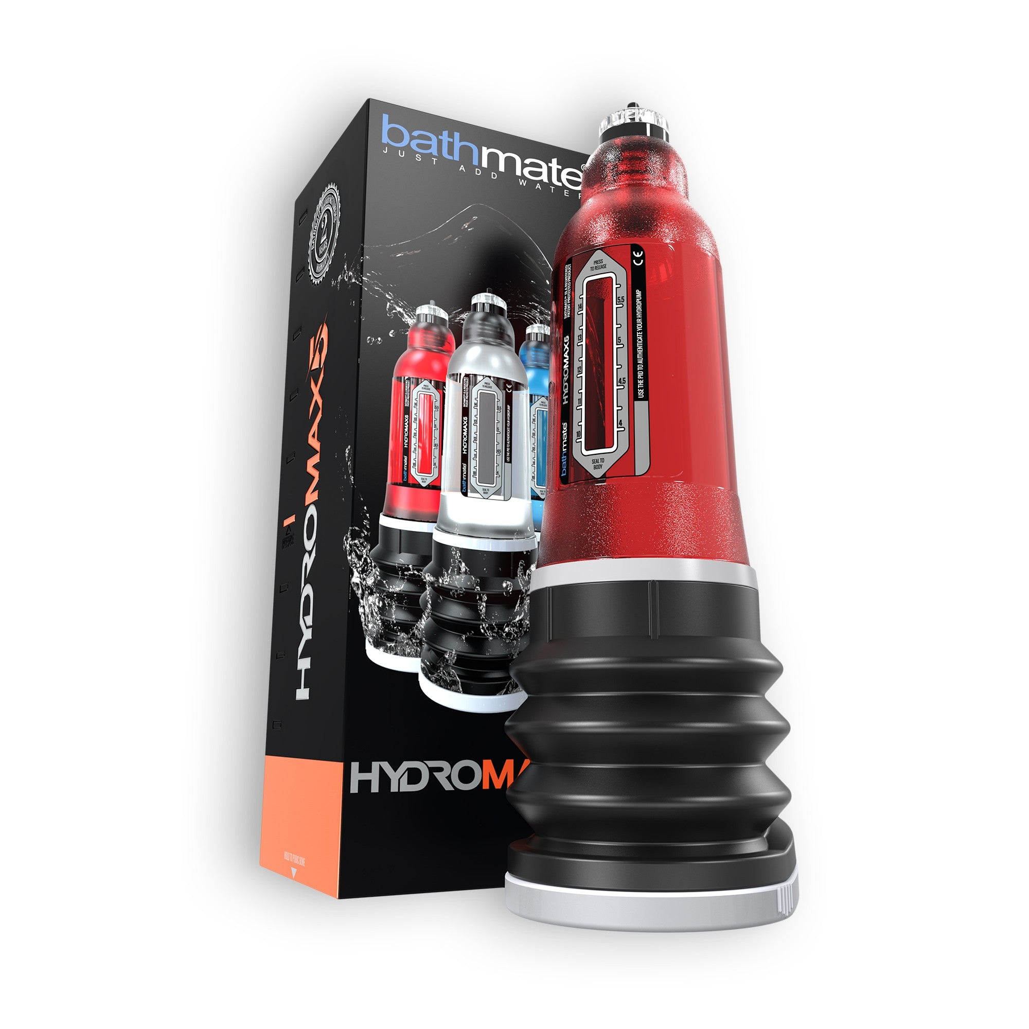 Bomba para el Pene Hydromax5 Rojo