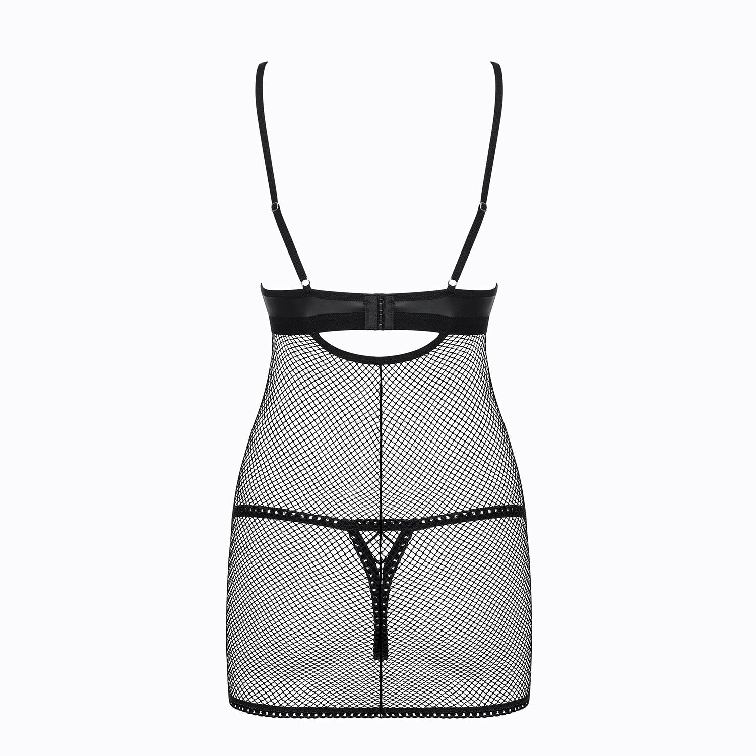 Redella Chemise y Tanga Negro